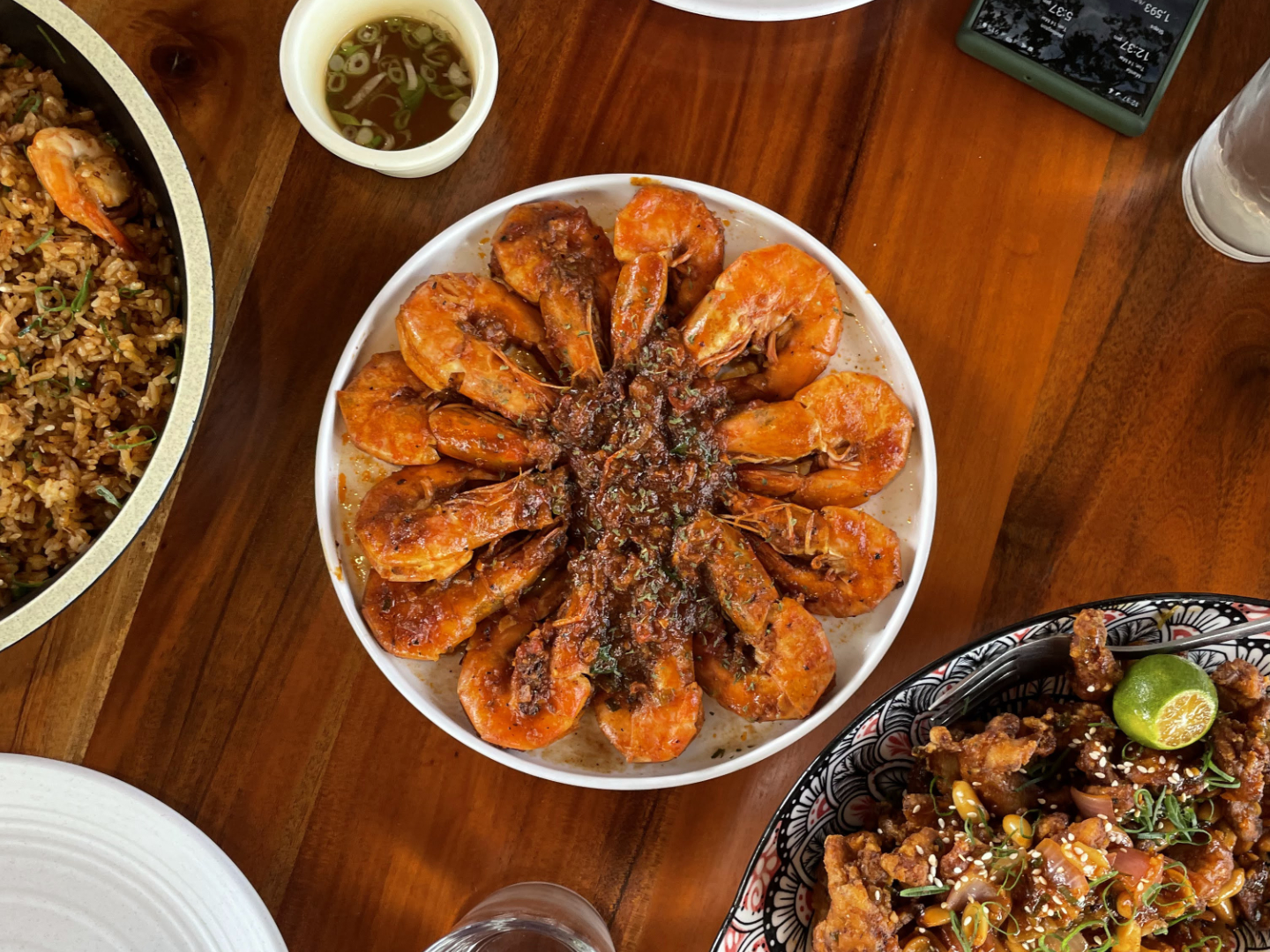 BARWOO Honey Garlic Prawn