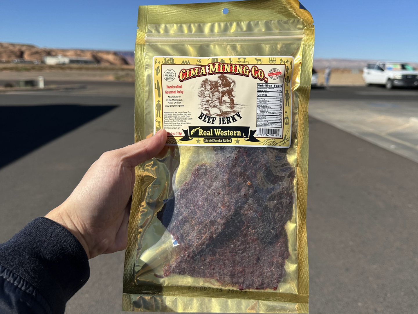 Cima Mining Company Beef Jerky