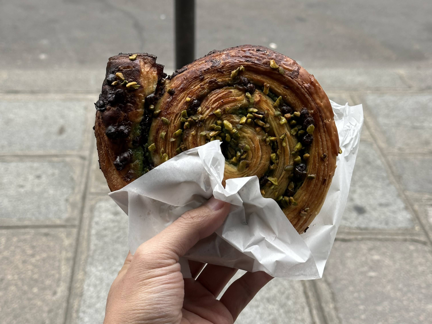 Du Pain et des Idées Chocolate Pistachio Escargot