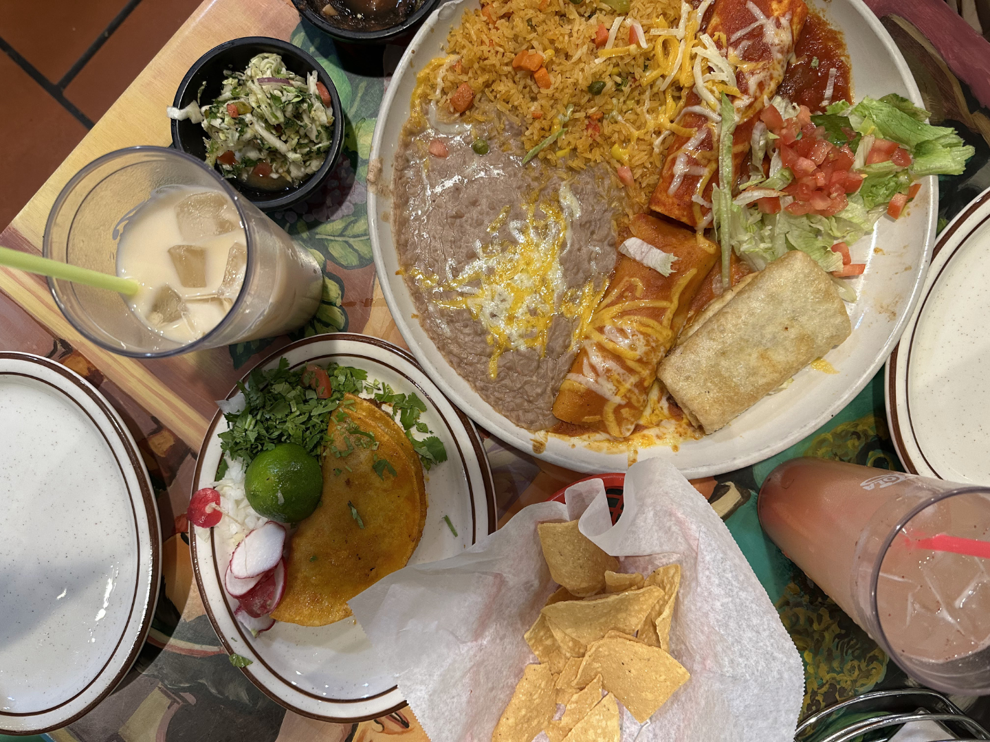 El Tapatio Taco and Combination Platter