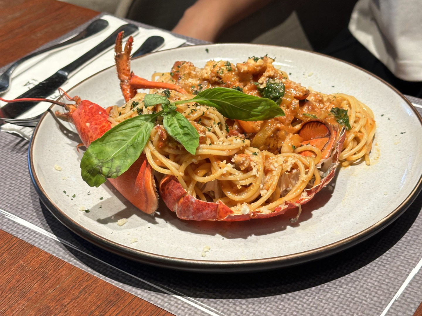 Fresca - Kitchens & Deli Half Canadian Lobster Spaghetti
