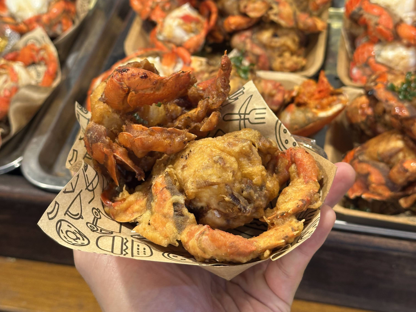 Fried Crabs