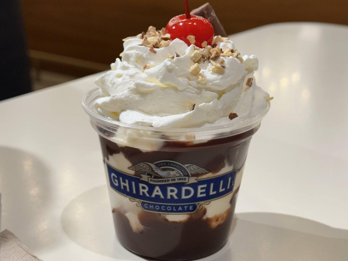 Ghirardelli World Famous Hot Fudge Sundae