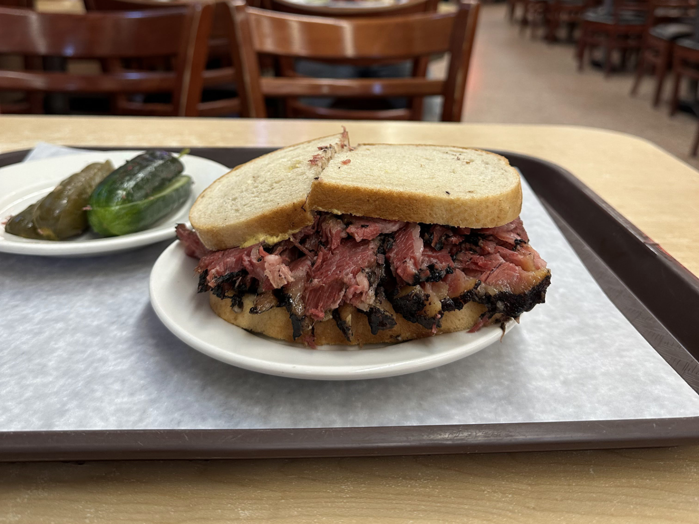 Katz's Delicatessen Hot Pastrami Sandwich