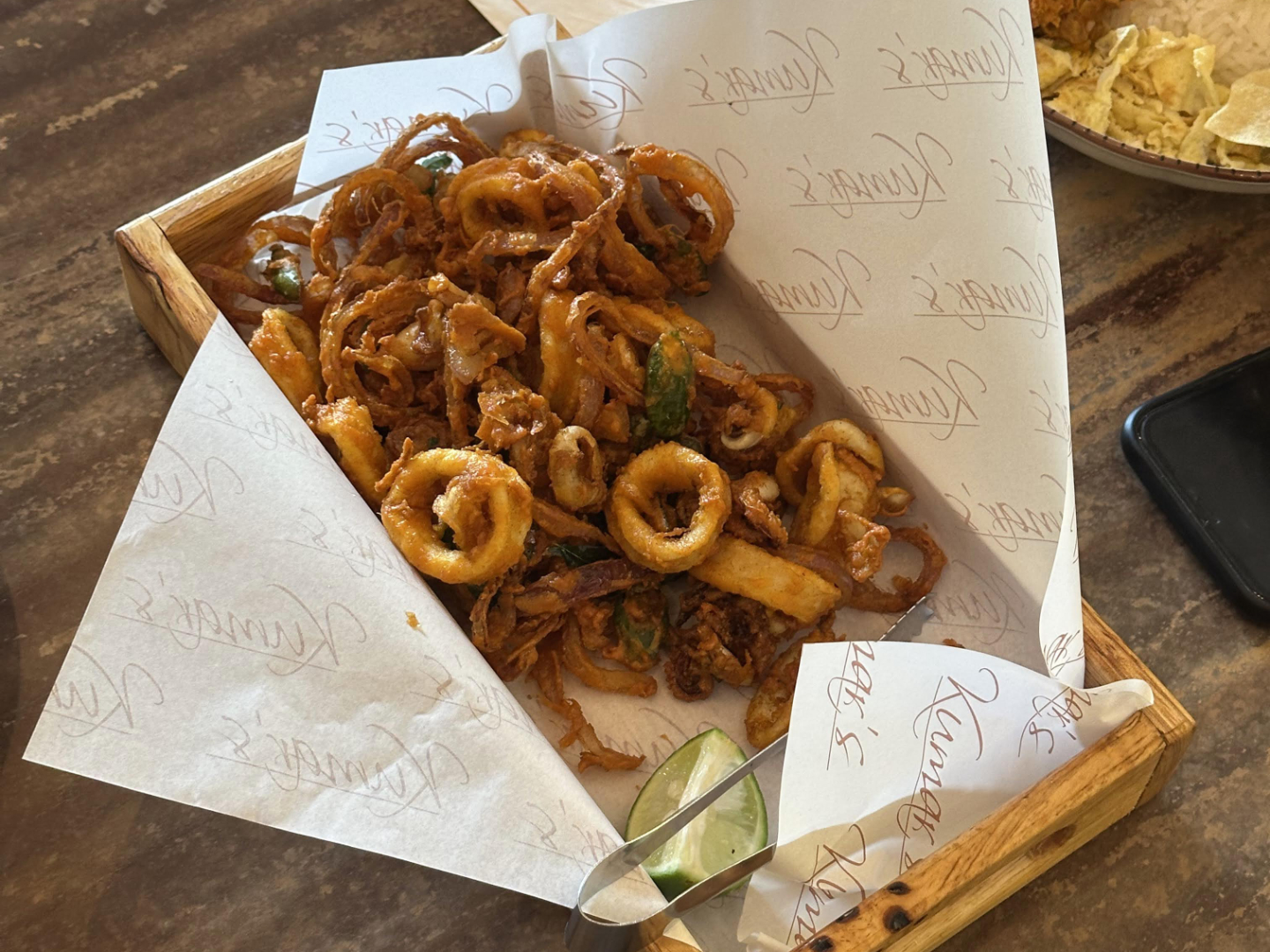 Kumar's Fried Sotong