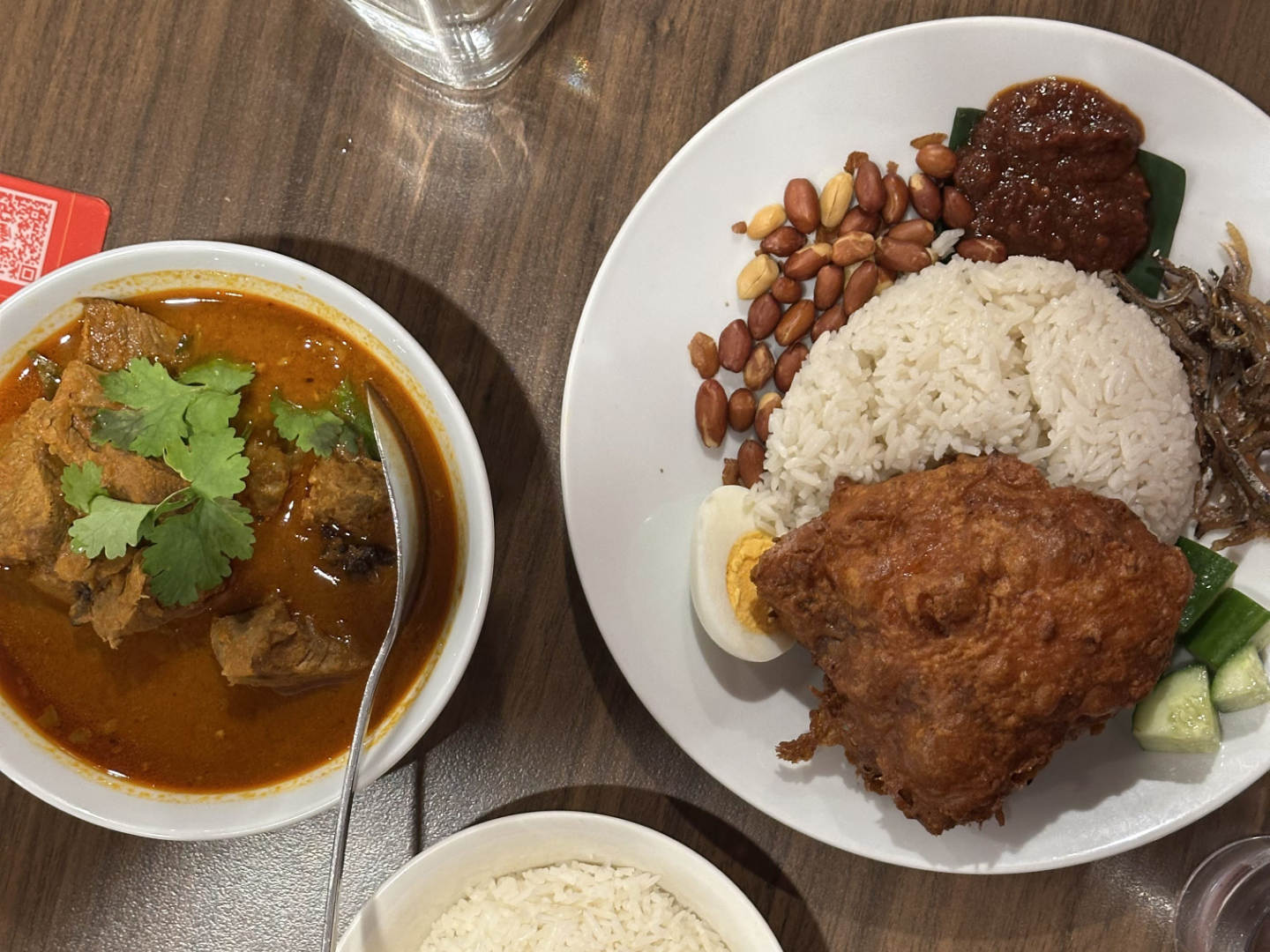 Mamak Kari Kambing and Nasi Lemak