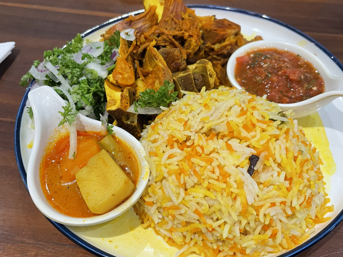 NAMO Mediterranean Cuisine Kabsah Lamb