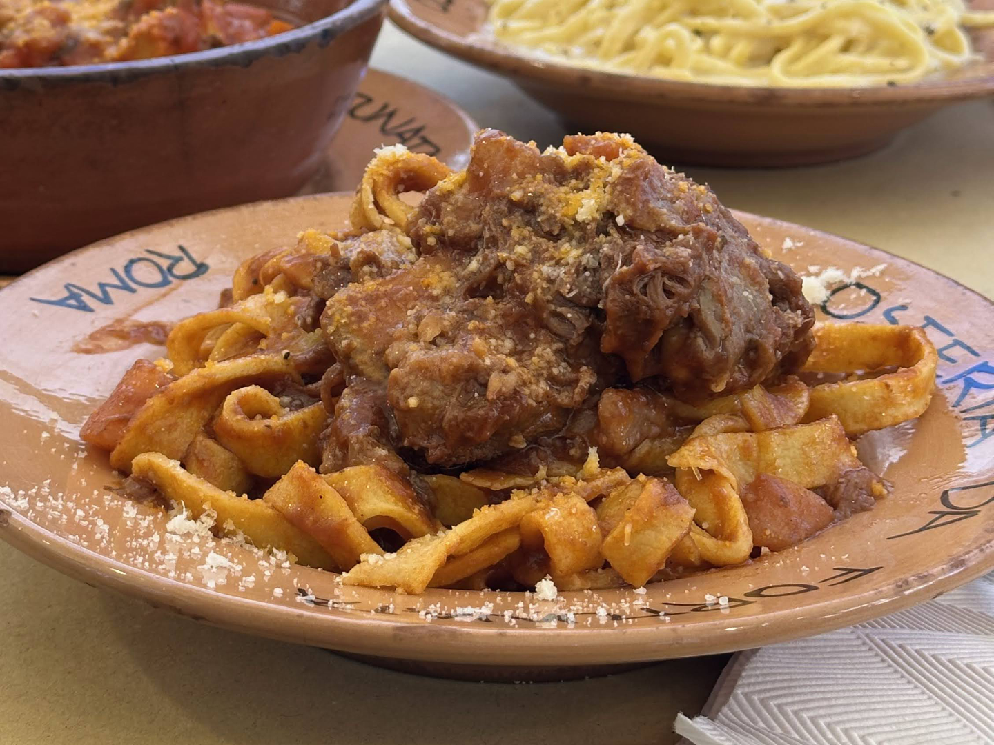 Osteria da Fortunata Sugo con Coda all Vaccinara