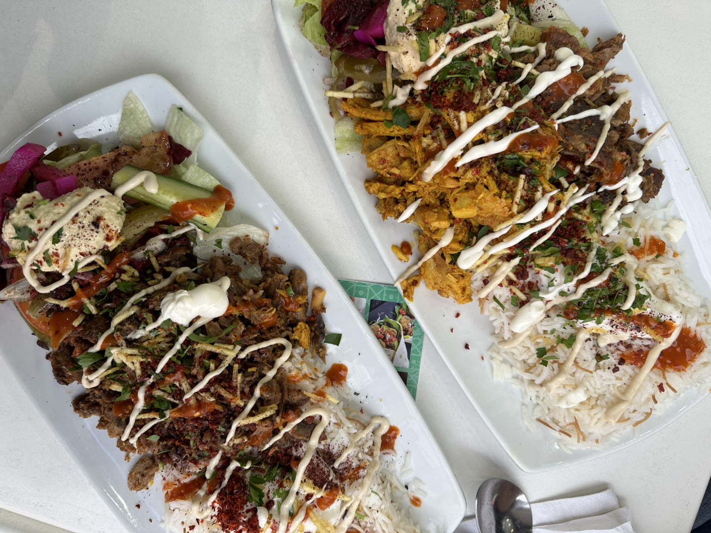 Sami Lebanese Deli Lamb and Mixed Shawarma