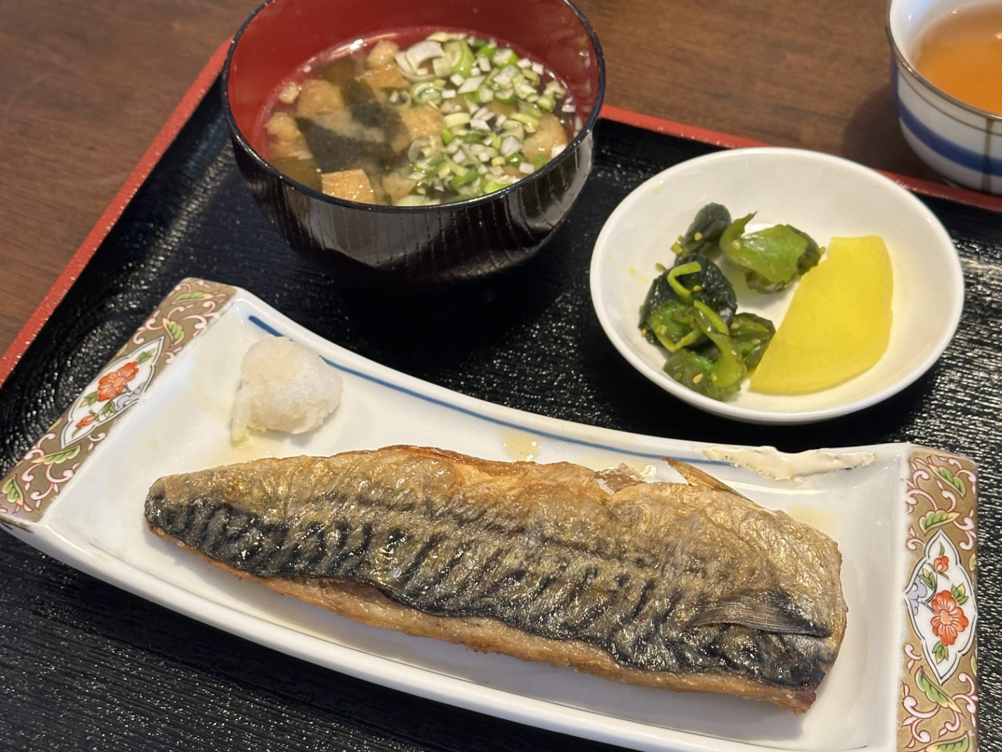 Sansuien Yaki Sakana Teishoku