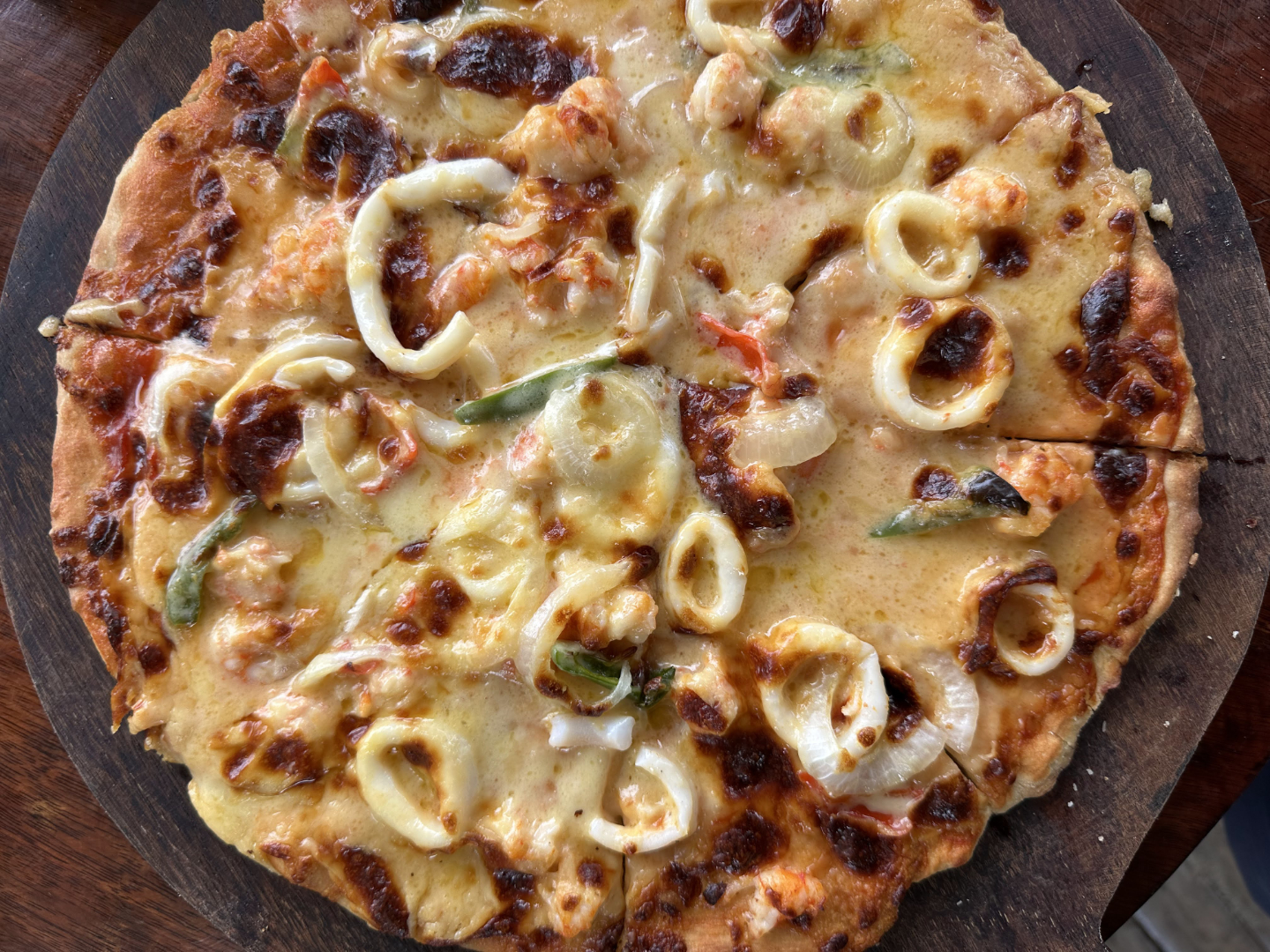 Seafood Pizza