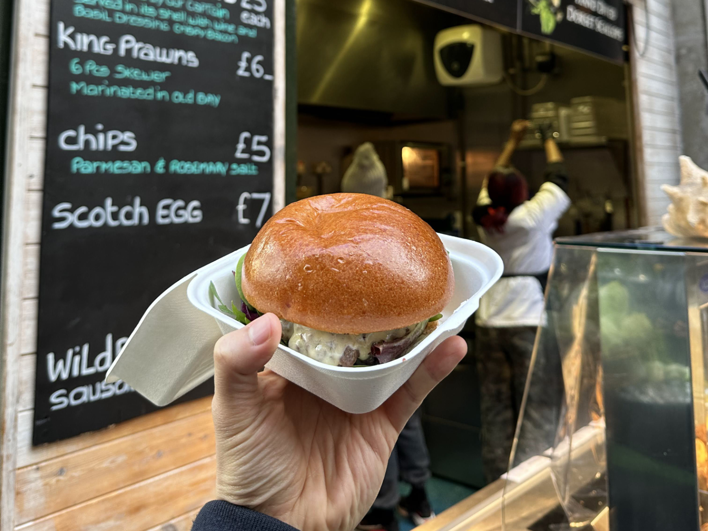 Shellseekers Market Kitchen Venison Burger