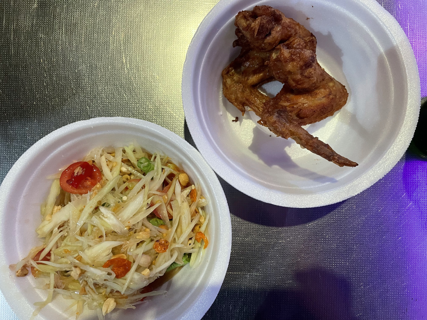Som Tum and Fried Chicken