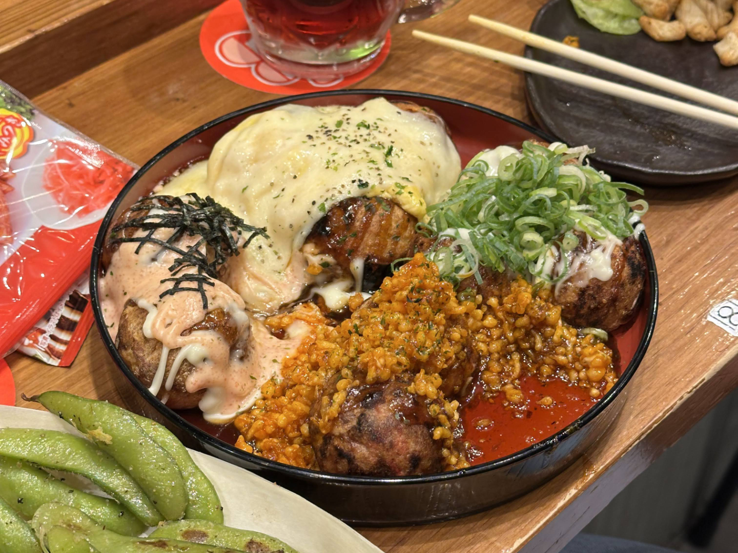 Takoyaki and Highballs Takoyaki