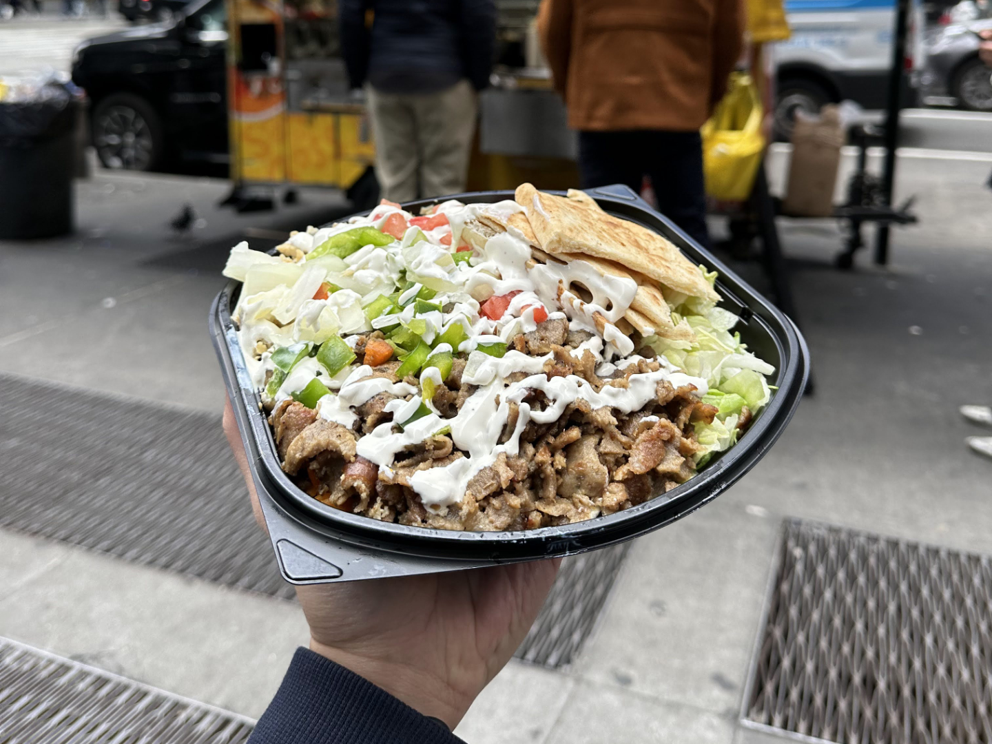 The Halal Guys Combo Platter