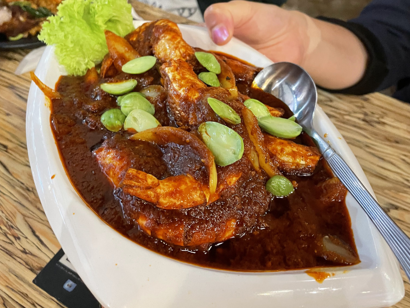 Tumis At Teak 5 Udang Sambal Petai