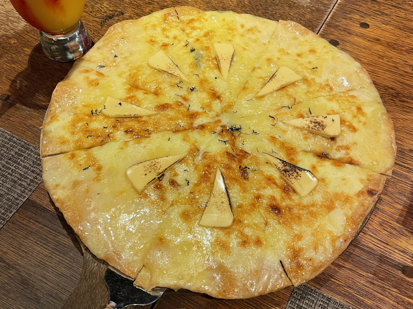 Two Seasons Four Cheese Pizza