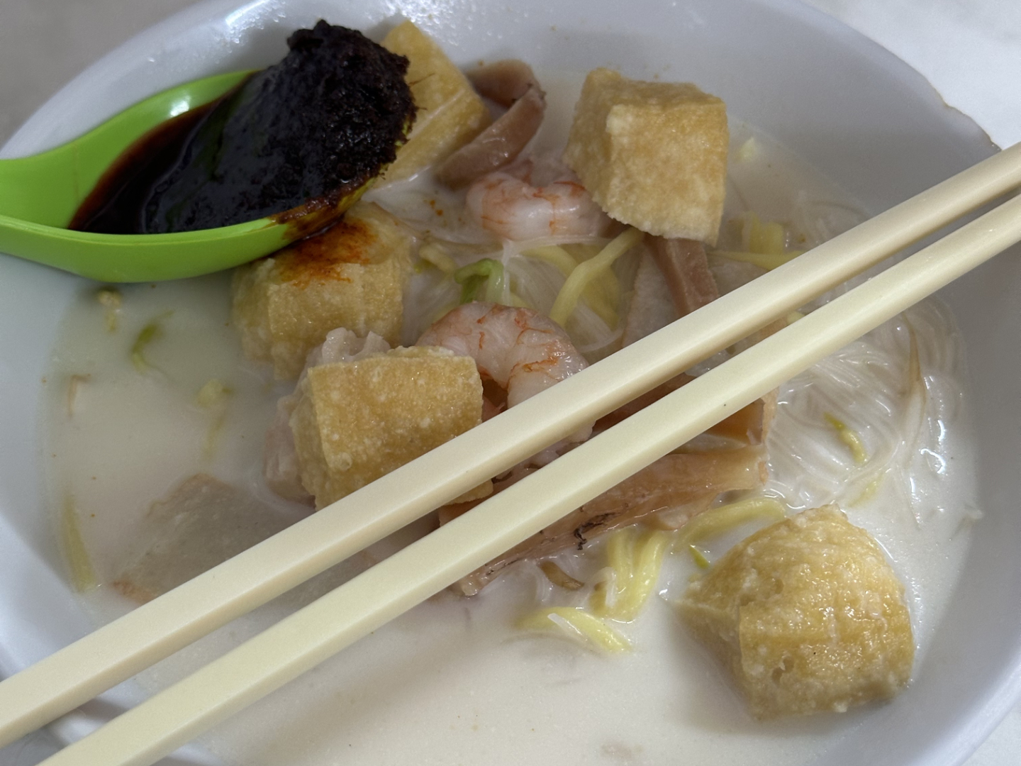 White Curry Laksa