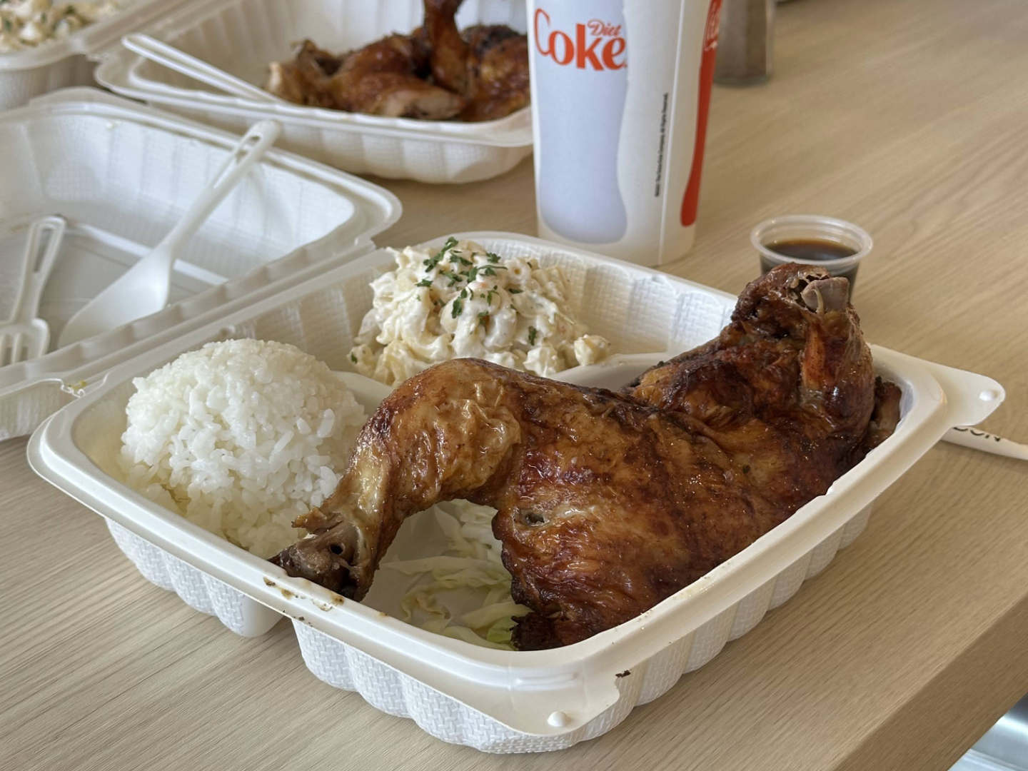 Yummy Huli Huli Chicken Plate