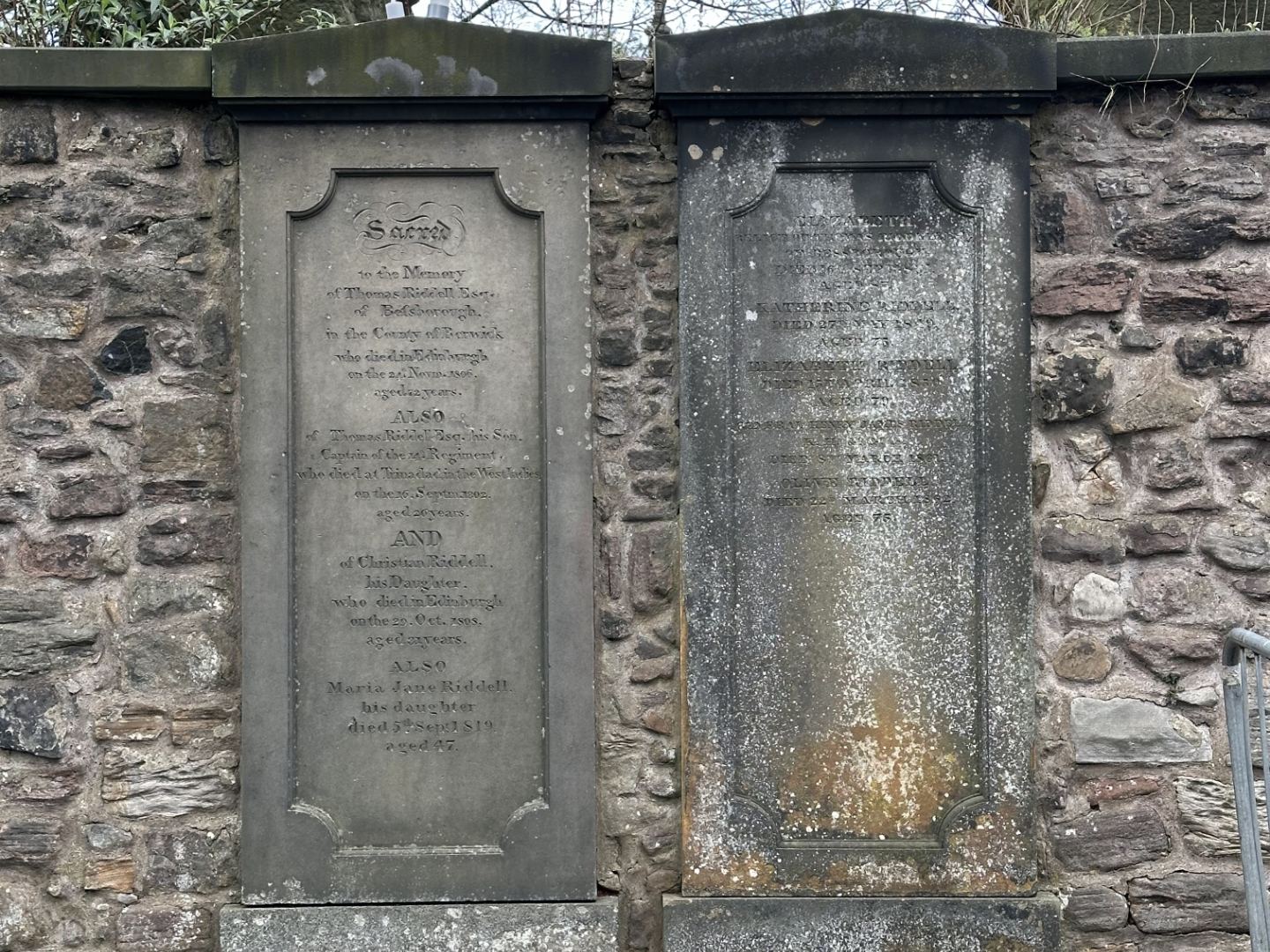 Tom Riddell's Grave